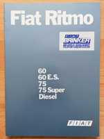 Prospekt Fiat Ritmo 60 60 E.S 75 75 Super Diesel