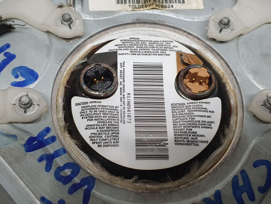 Airbag do volante CHRYSLER Voyager IV (RG, RS)