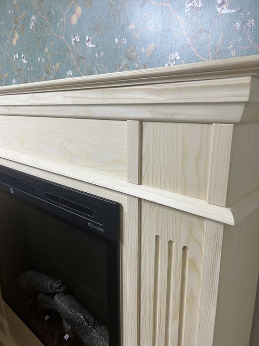 Kominek z DREWNA wkład elektryczny Dimplex eko boho rustic Wonder/LS