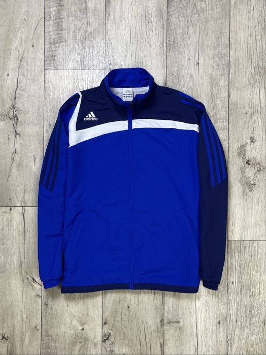 Adidas спортивный костюм M размер футбольный синий