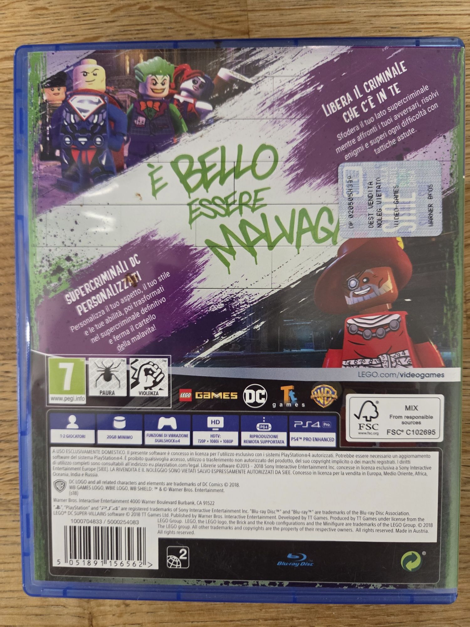 Lego DC Super Villains PS4