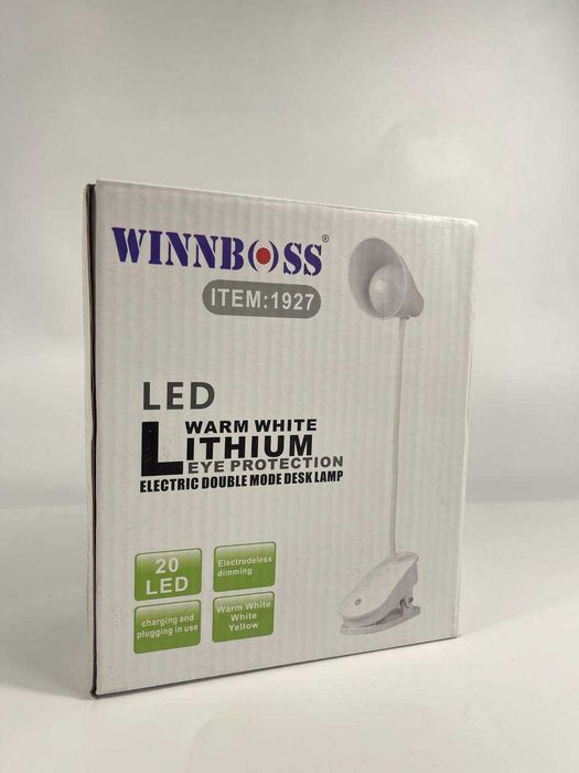 Розпродаж! Настільна аккумуляторна LED-лампа (настільний світильник)