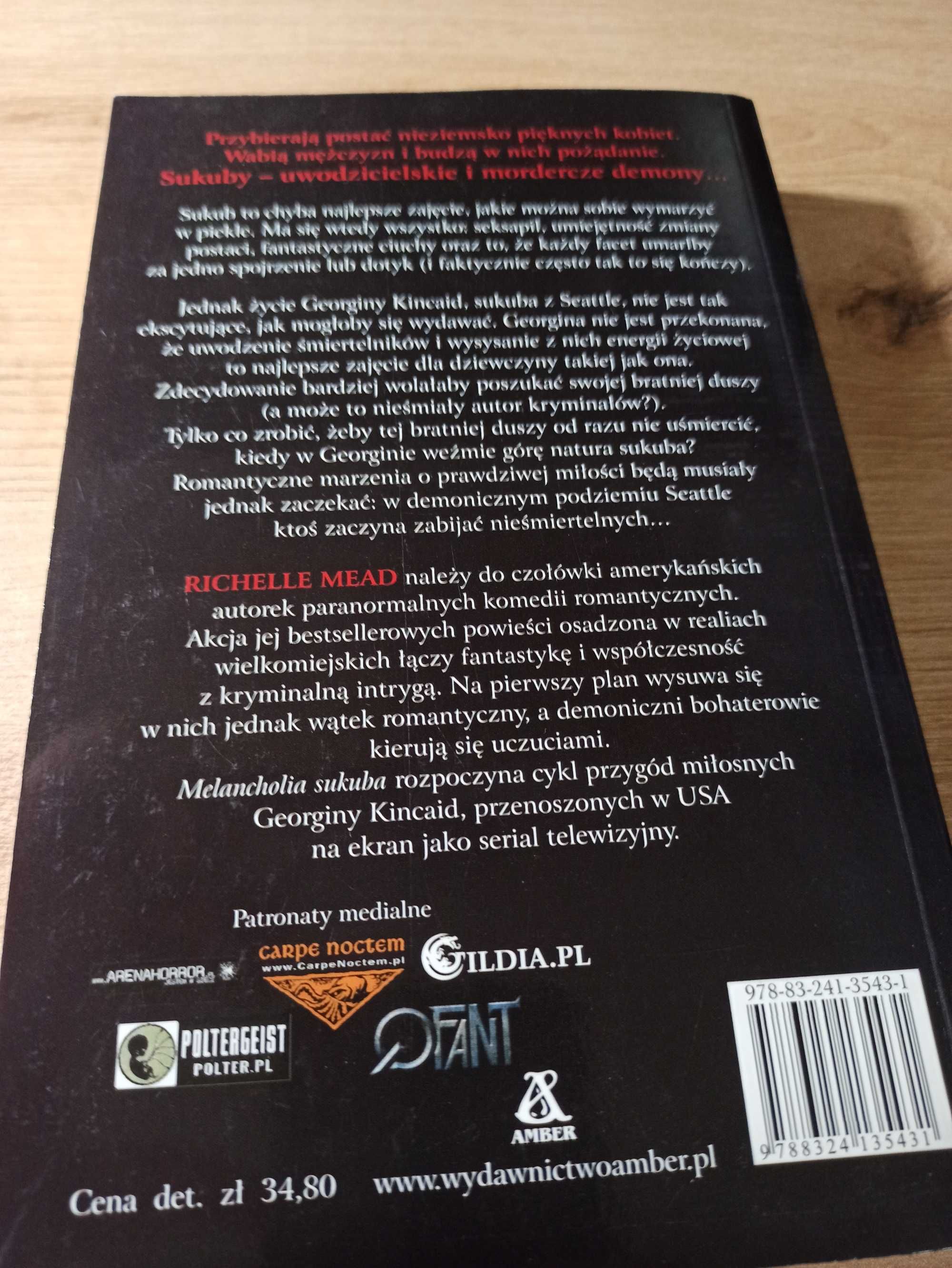 Melancholia sukuba Richelle Mead