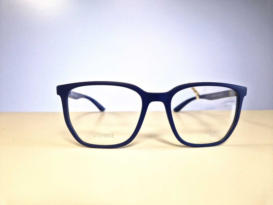 Oprawki korekcyjne Ray-Ban LITEFORCE matowe piaskowo-niebieskie Unisex
