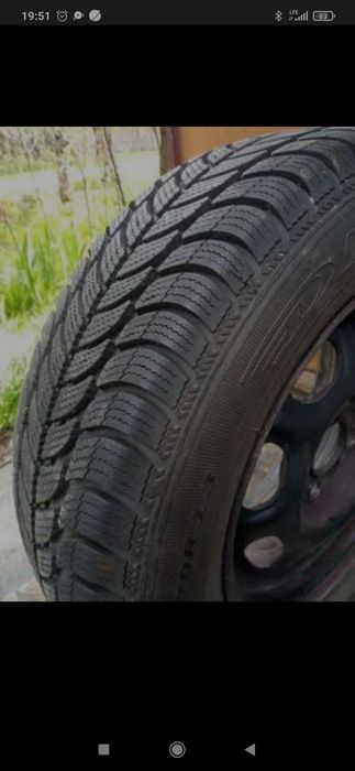 Opony 175/70 R13 + stalowe felgi