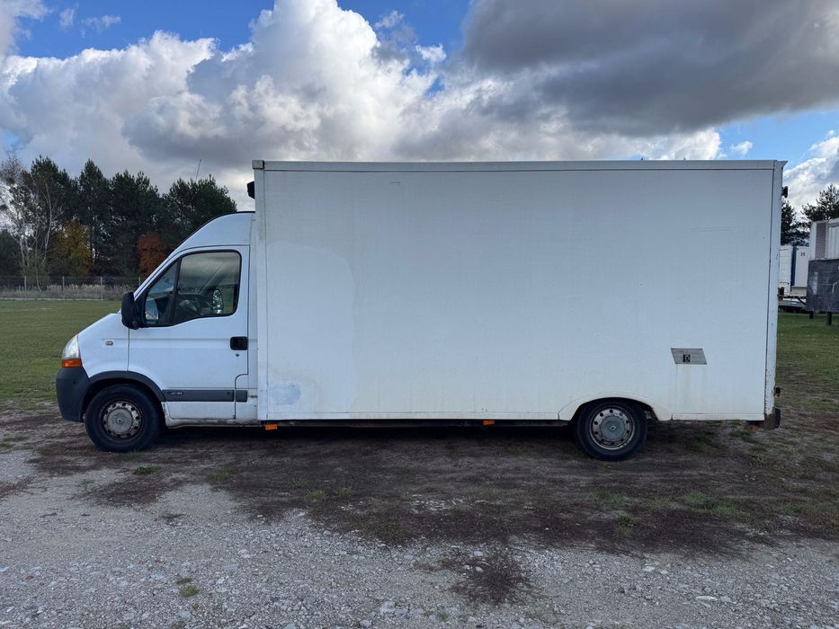 Renault Master kontener Niskopodłogowy, niskopodwoziowy, 4,8m FV VAT