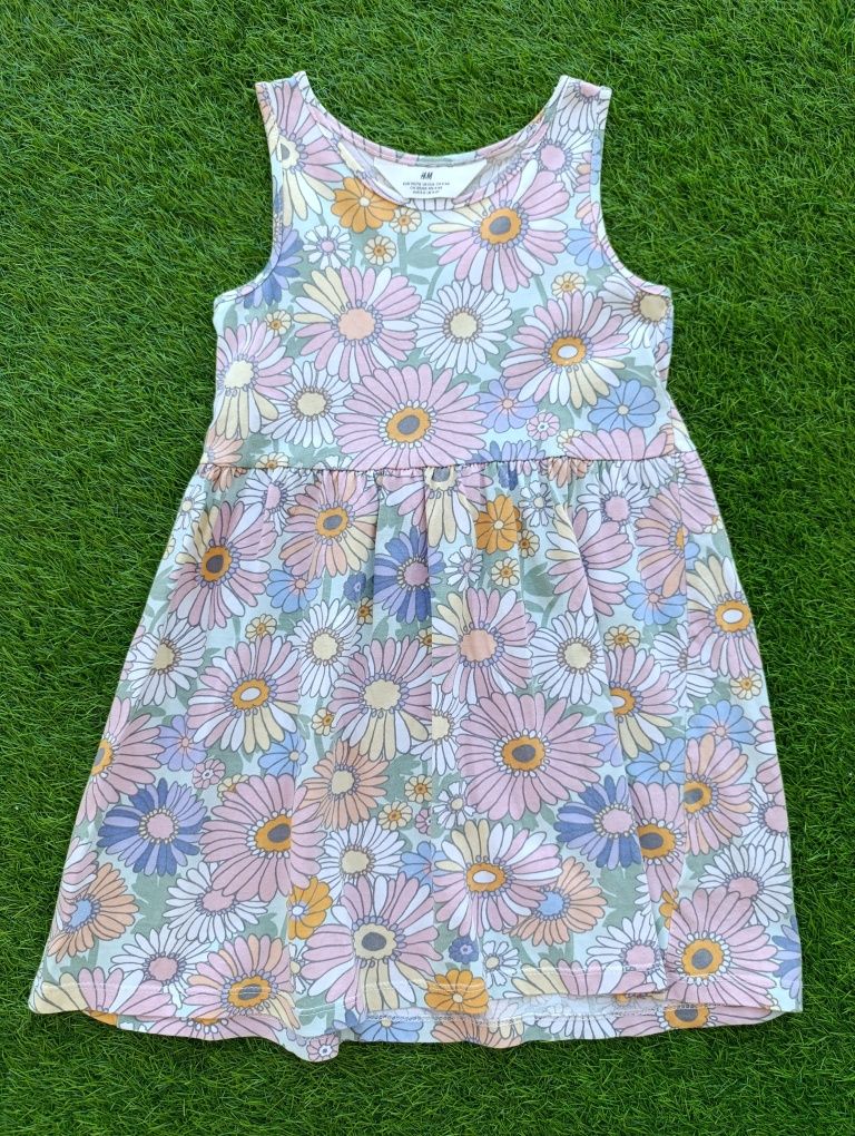 Zestaw 110 116 H&M sukienka