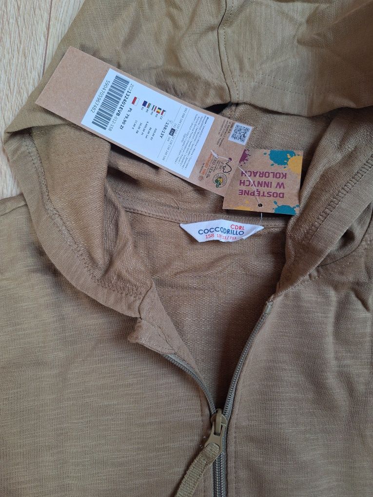 R. 158 bluzy coccodrillo na suwak