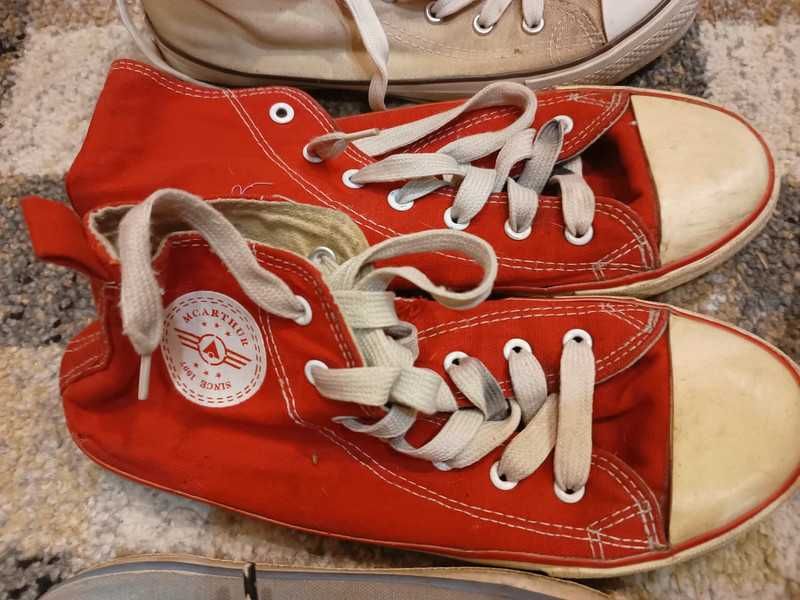 4 Pary Butów trampek Tenisówki Buty damskie Converse McArthur