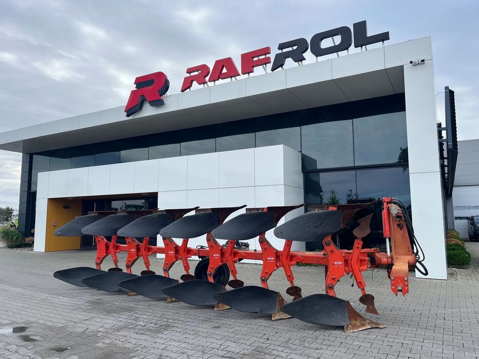 Kuhn Pługi 6-skibowe obrotowe 4+1+1