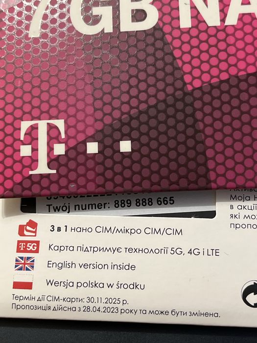 Starter z numerem 889