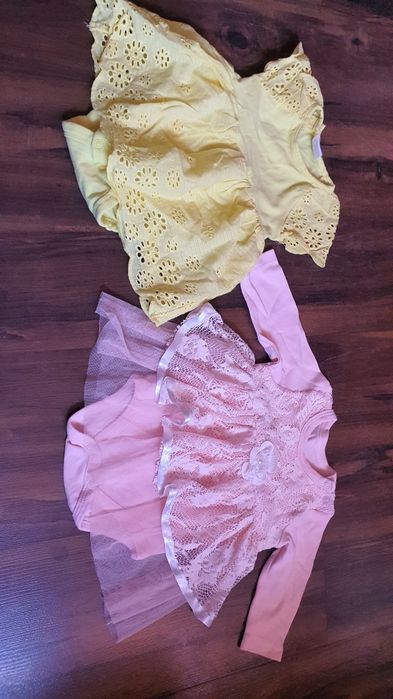 Sukienka body 2 szt 0-3 miesiące