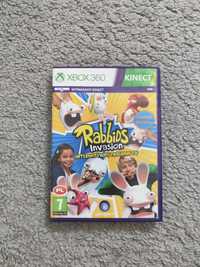 Gra Xbox360 / Rabbids invasion Kinect gra dla dzieci ( język polski )