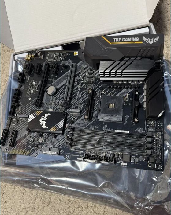 B450 ASUS TUF GAMING plus ii на гарантії + лицензия виндовс