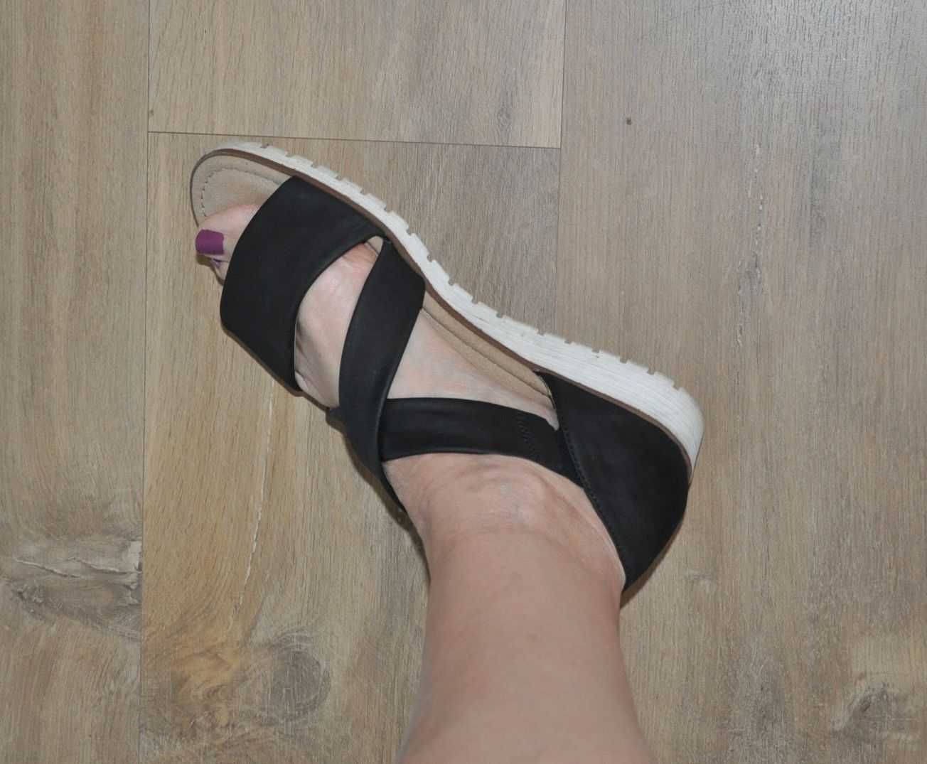 Sandały GABOR R. 38 ( 5) świetne skórzane buty