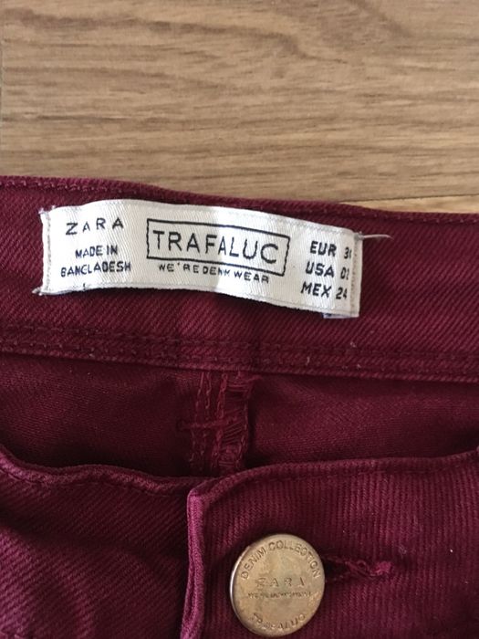 Spodnie rurki Zara rozm. 34