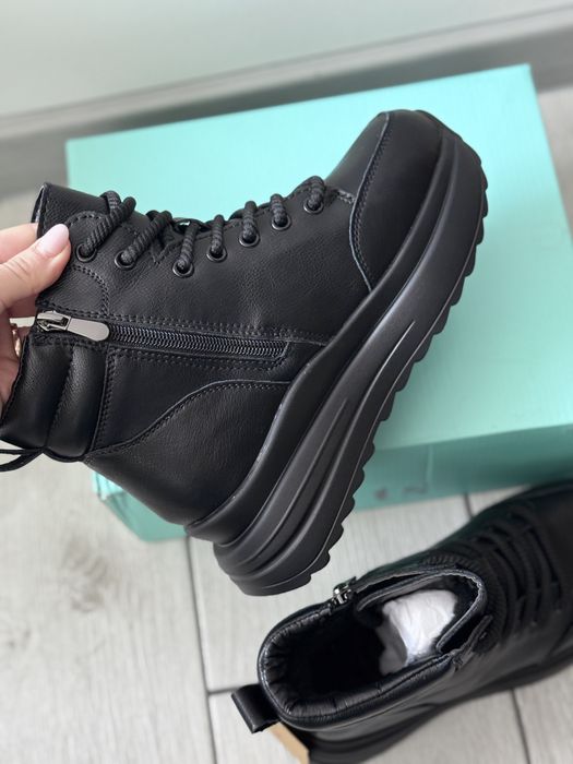 Ботинки зимові натуральна шкіра