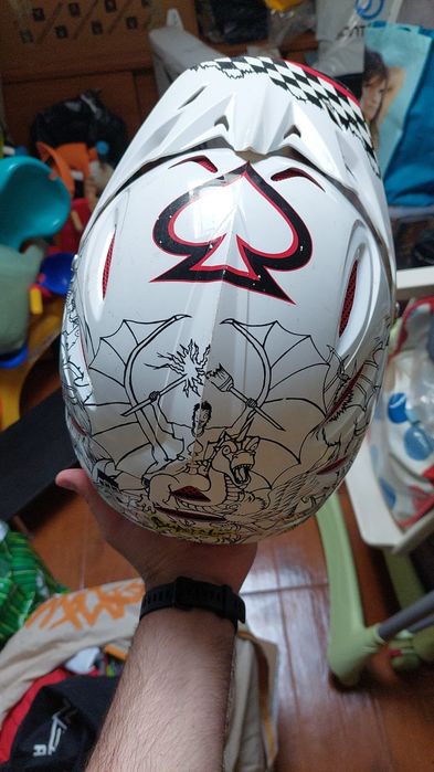 Capacete de DH Pro-Tec