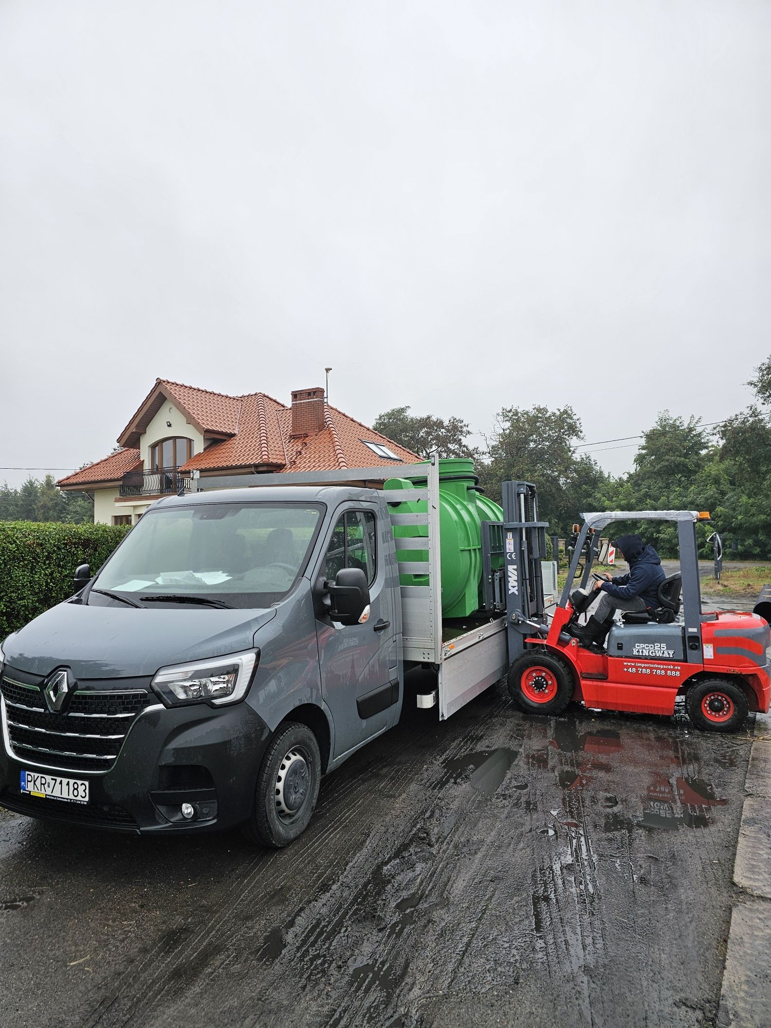 Oczyszczalnia ścieków biologiczna 2 komory 4000 litrów WOBET ZBS-6C