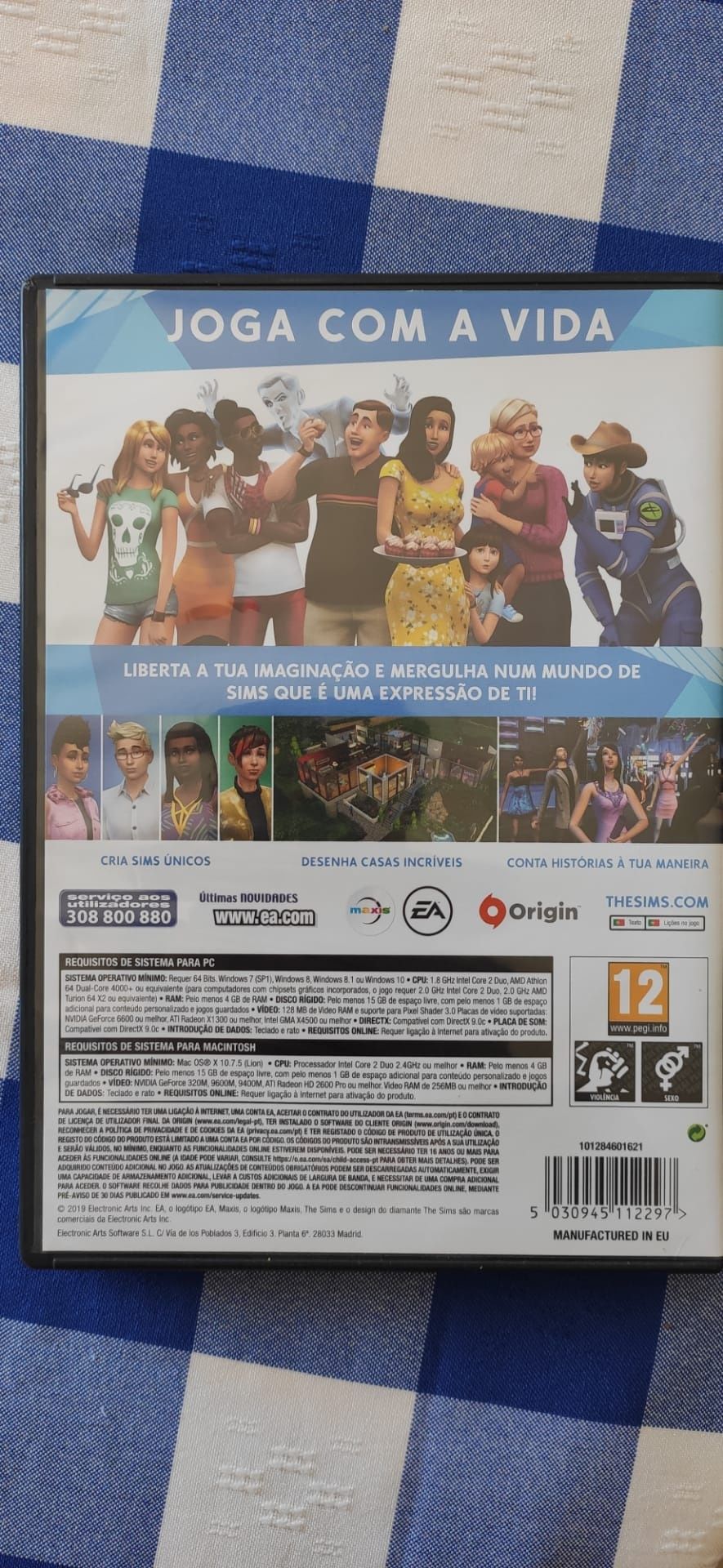 Sims 4 para PC em estado novo