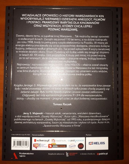Jerzy S.Majewski Historia warszawskich kin