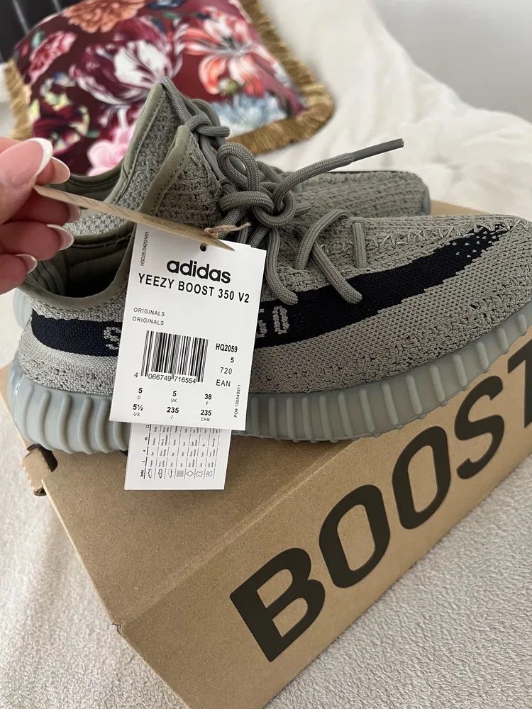 Оригинальные Adidas Yeezy Boost 350 v2 Granite Original 100%