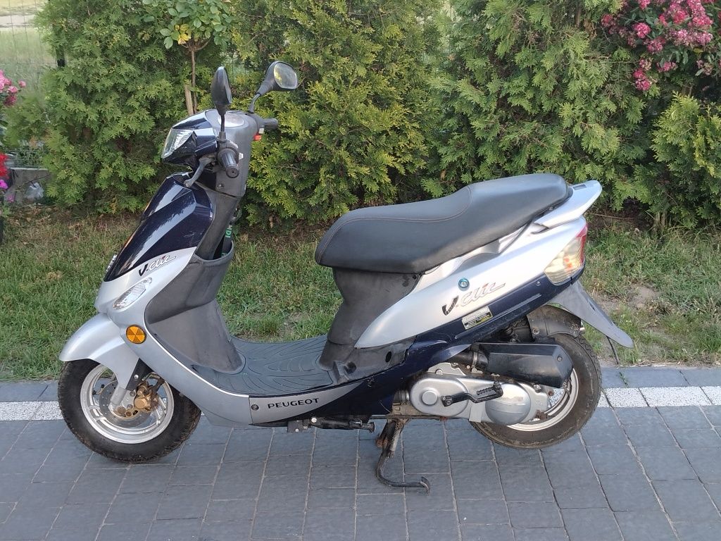 Skuter Peugeot V-Clic 50cc*2010 Rok*4.800Km*Z Niemiec*
