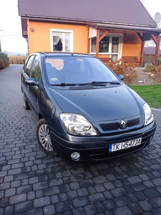Renault Scenic 1.6, benzyna, 2002, grafitowy metalic