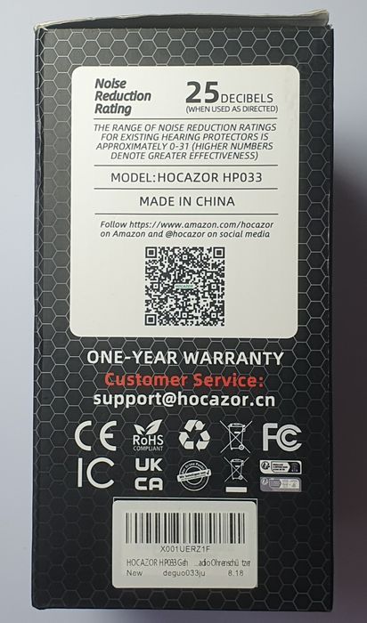 Słuchawki BT HOCAZOR HP033 wyciszające Bluetooth/ Radio