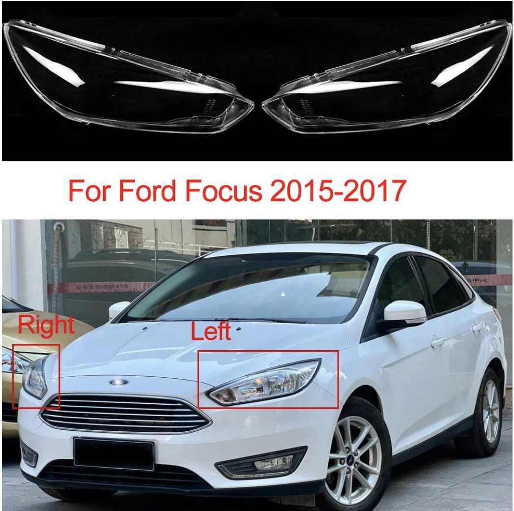Стекло фари Ford focus рест (2015-2018) скло фари