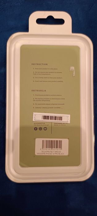 Nowe Etui TECH-PROTECT Aircon MagSafe do iPhone 14 Pro Czarny