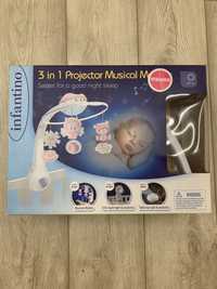 Музичний мобіль Infantino з проектором