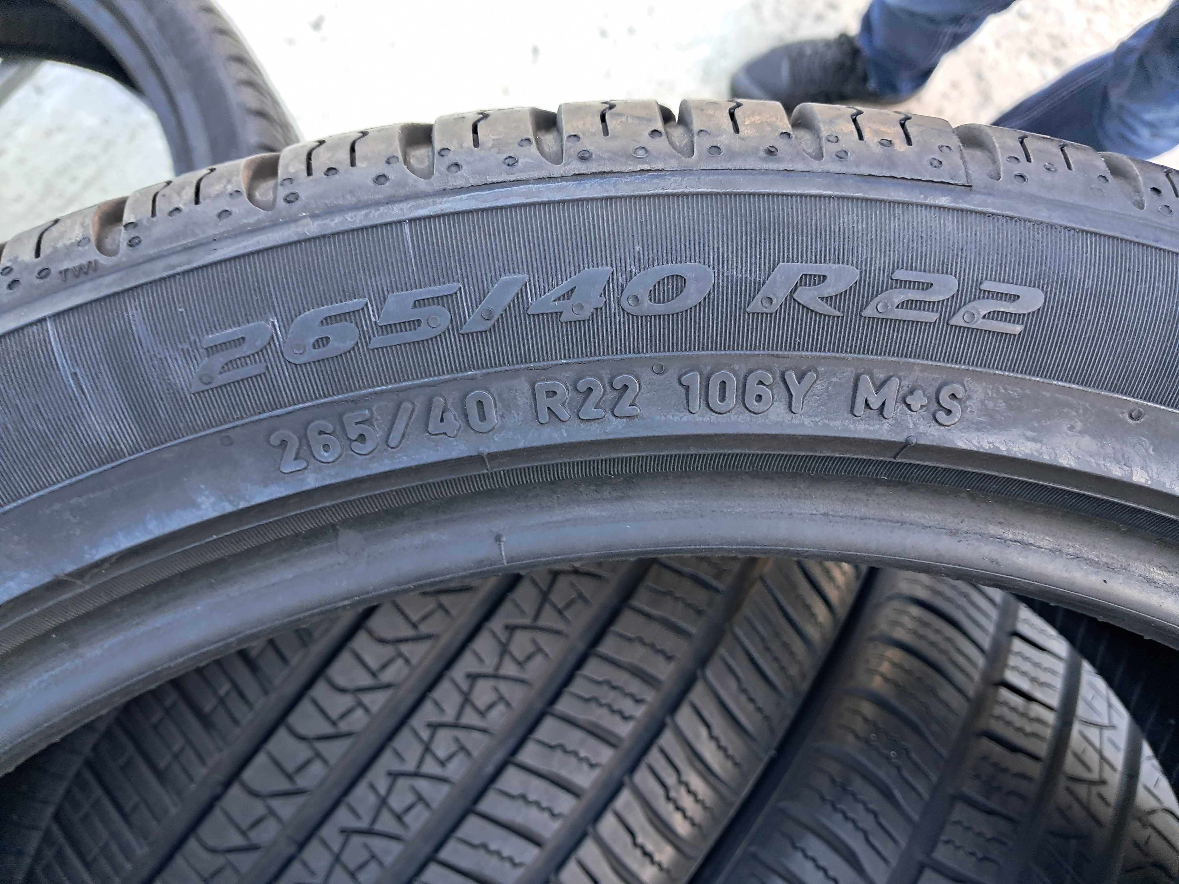 Резина всесезонна, 265/40 R22 Pirelli Scorpion Zero All Season (4102)