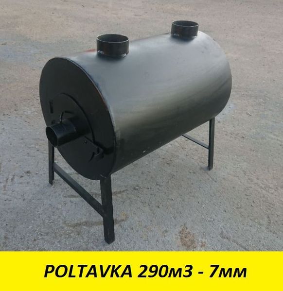 6мм! до 290м3! ЭКОНОМНАЯ! Печь Буржуйка Булерьян / ТЕПЛО В ХАТІ