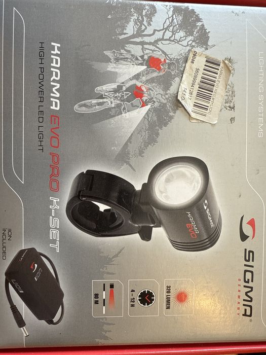 Luz bicicleta 320 lumens Sigma