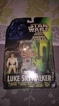 Star Wars Deluxe Luke Skywalker Desert Sport Skiff 1996 Kenner NOVO