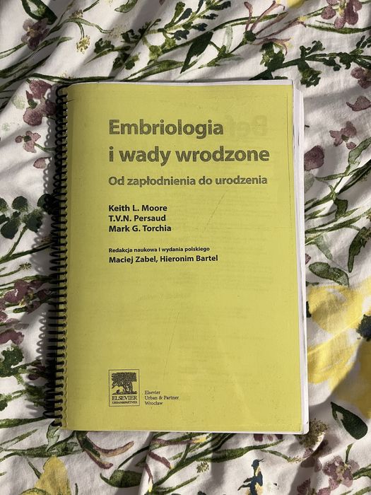 Embriologia i wady wrodzone.