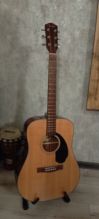 Акустическая гитара Fender CD-60S (Верхняя дека массив)