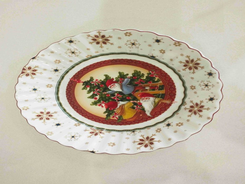 Taça  Villeroy & Boch com motivos de Natal