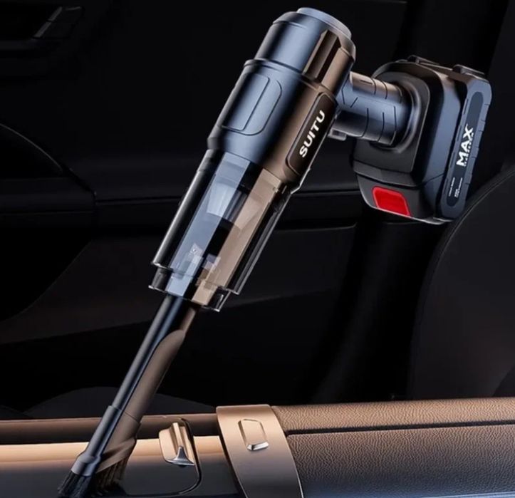 Пилосос автомобільний портативний бездротовий акумуляторний