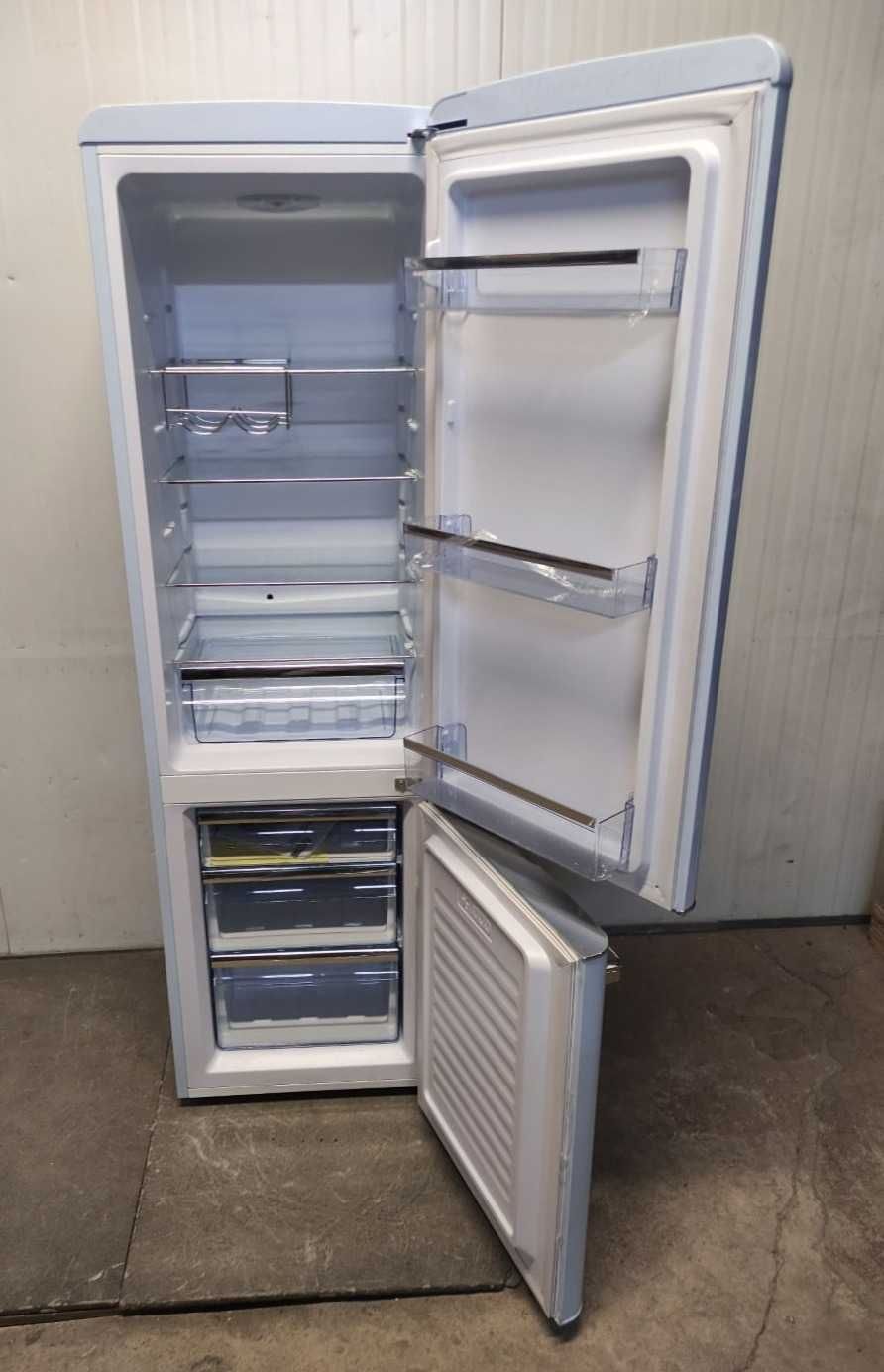 Lodówka Amica FK2965.3LAA 181cm SlimSize Cicha Retro OUTLET 26FG63N/12