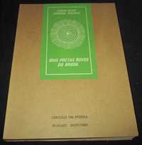 Livro Dois Poetas Novos do Brasil Nejar Trevisan 1ª edição