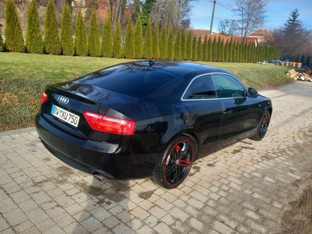 Audi A5 S-line 2.7tdi 190ps 8biegów bixenon navi Alu 19 full okazja