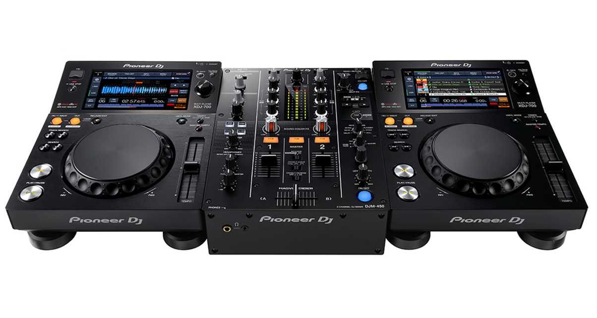 2 x Pioneer DJ XDJ 700 DJM 450 zamiana XZ/RX/RX2/RX3/DDJ/800/1000