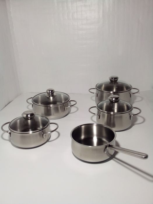 Набор кастрюль Германия Fissler WMF Кастрюли нержавейка Сковорода