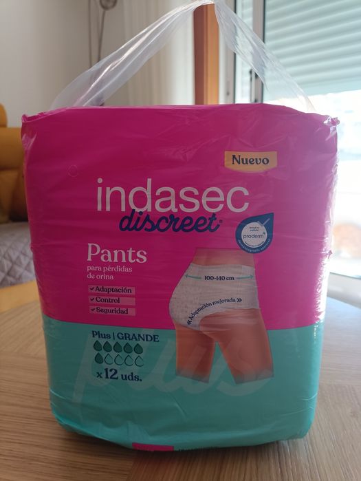 Cueca/Fralda Incontinência Plus