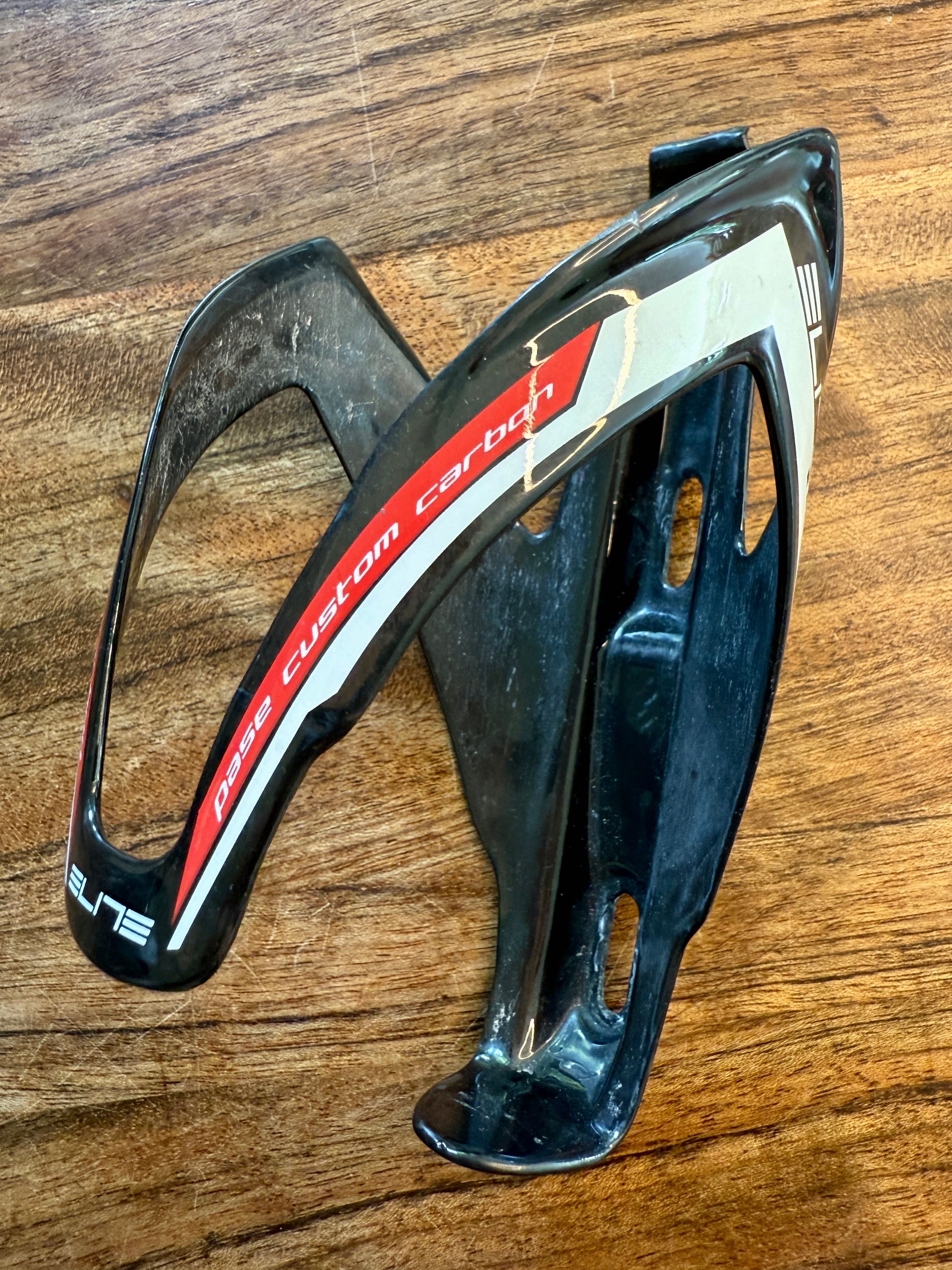 Koszyk na bidon rowerowy Elite Custom Pase - Carbon