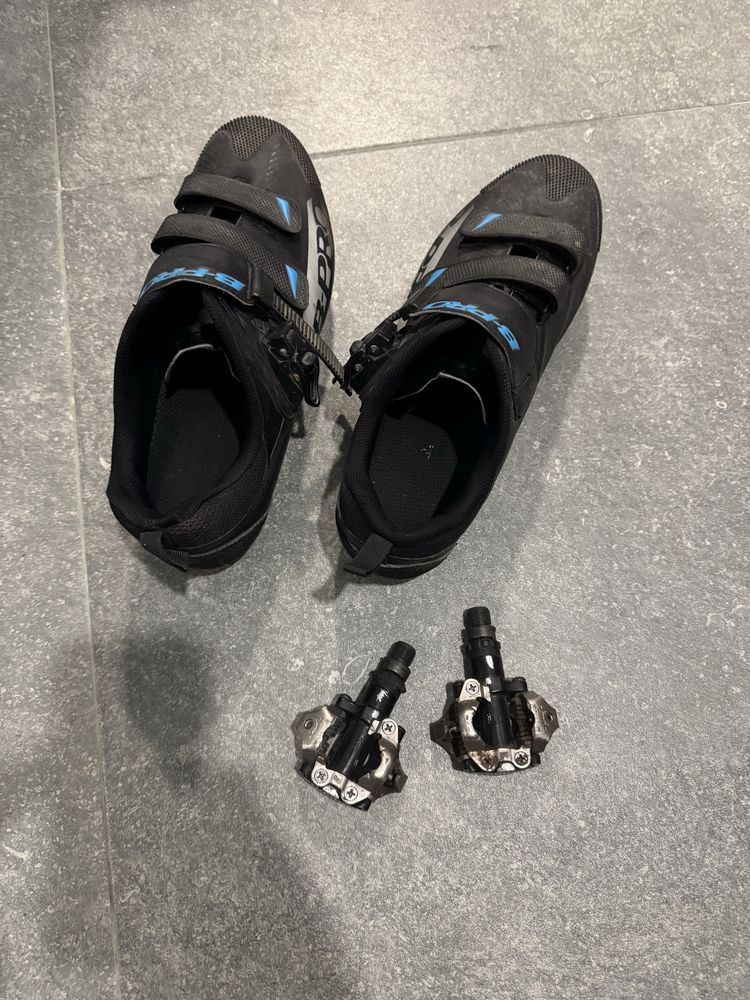 BTT - Pedais Shimano + Sapatiha B-Pro (45)