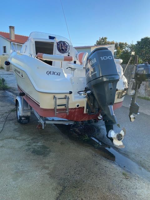 QuickSilver 510 com yamaha 100 hp