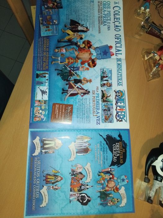 Coleção de bonecos  one piece completa